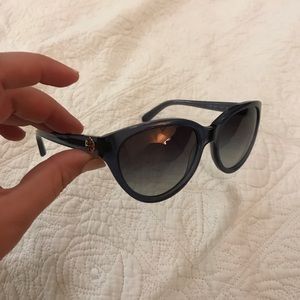 Tory Burch blue cat eye sunglasses